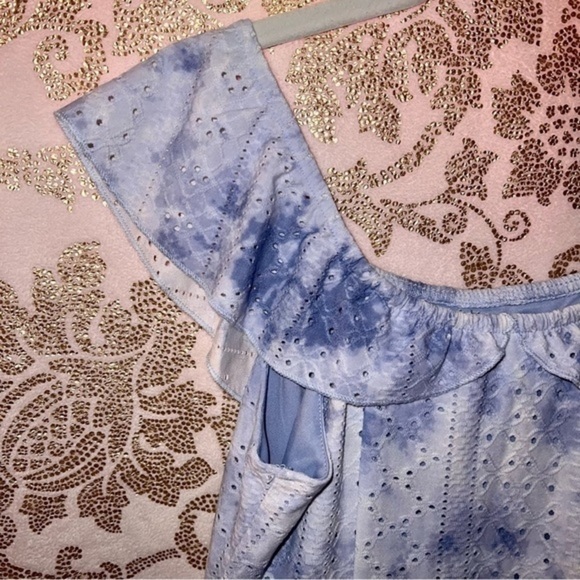 🥀 Knit Works Girls Blue Spring Dress - Picture 7 of 8